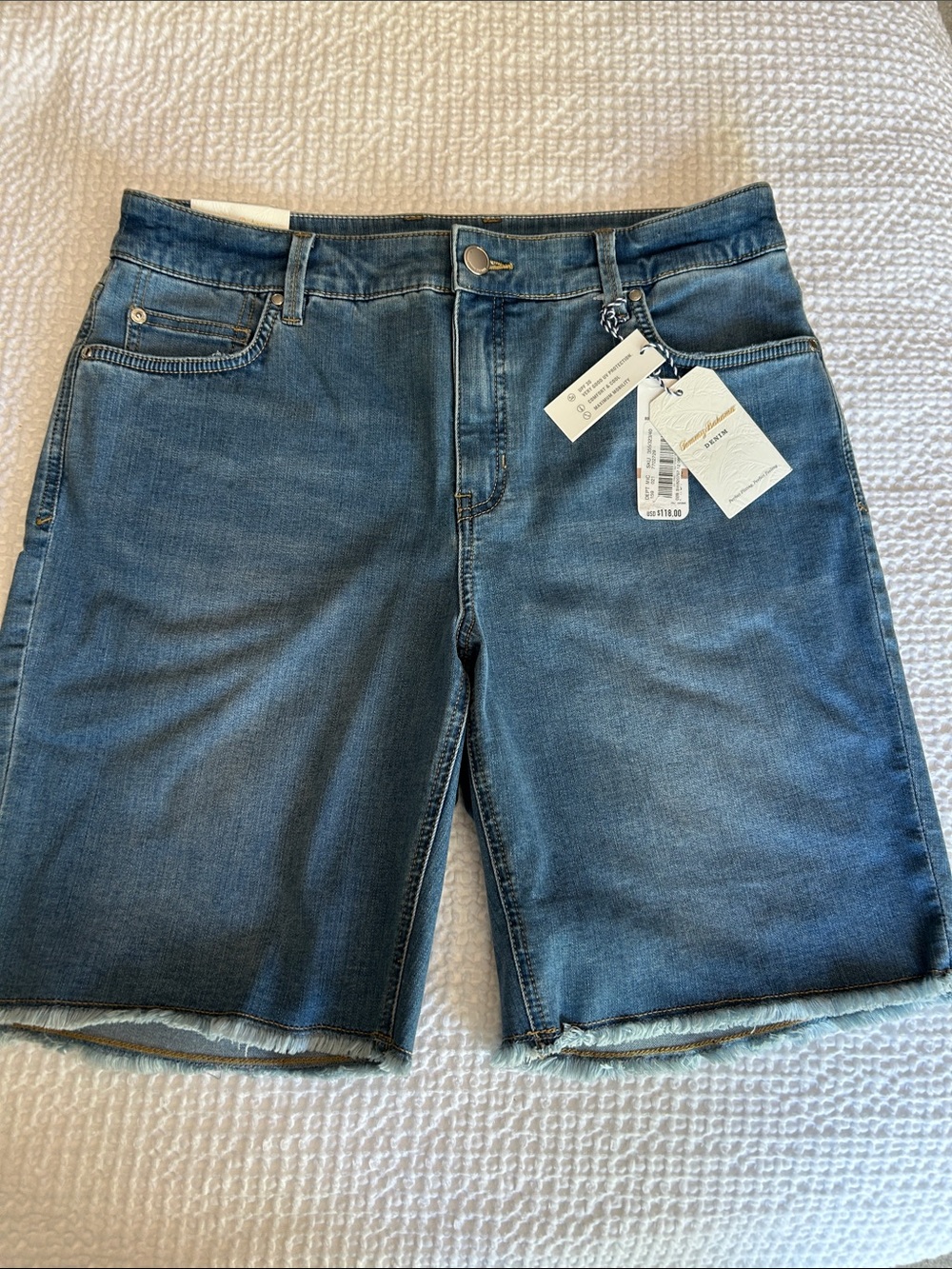 Tommy Bahama Blue Denim Bermuda Shorts